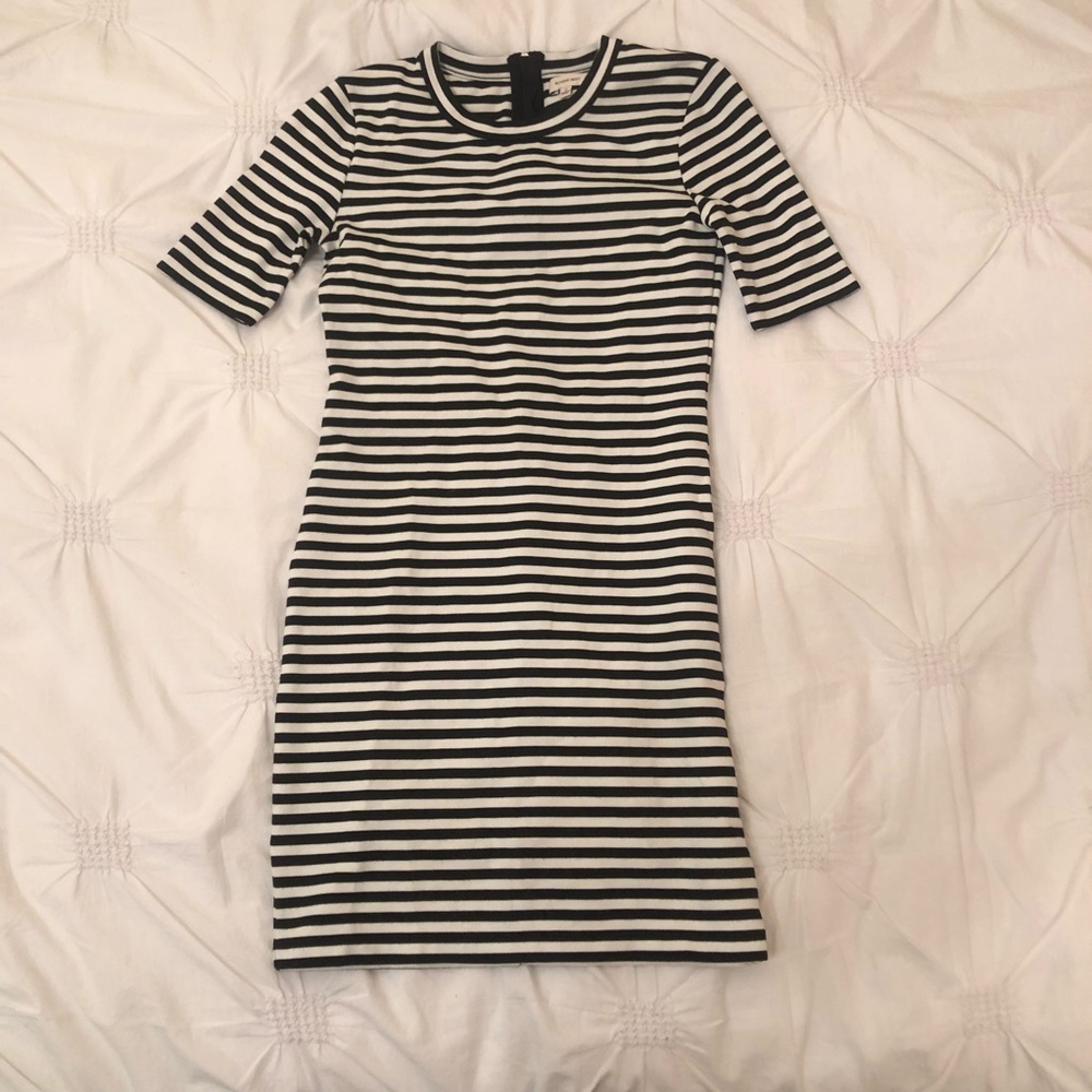 Sunday Best Striped Mini Dress